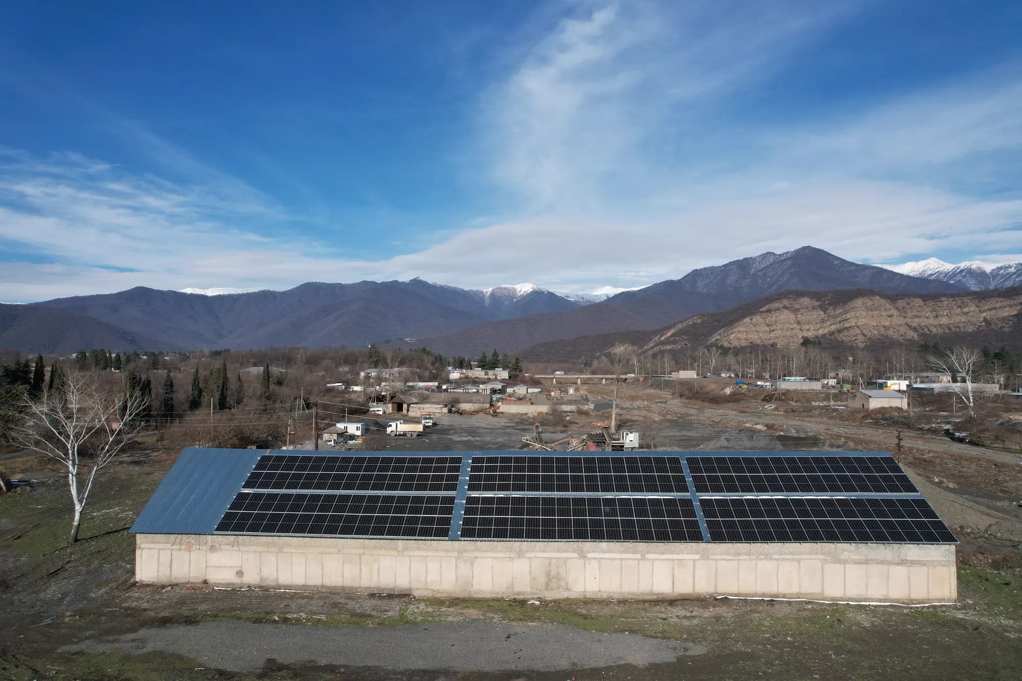 კრიკინას მზის ელექტროსადგური, 102 kW, ყვარელი
