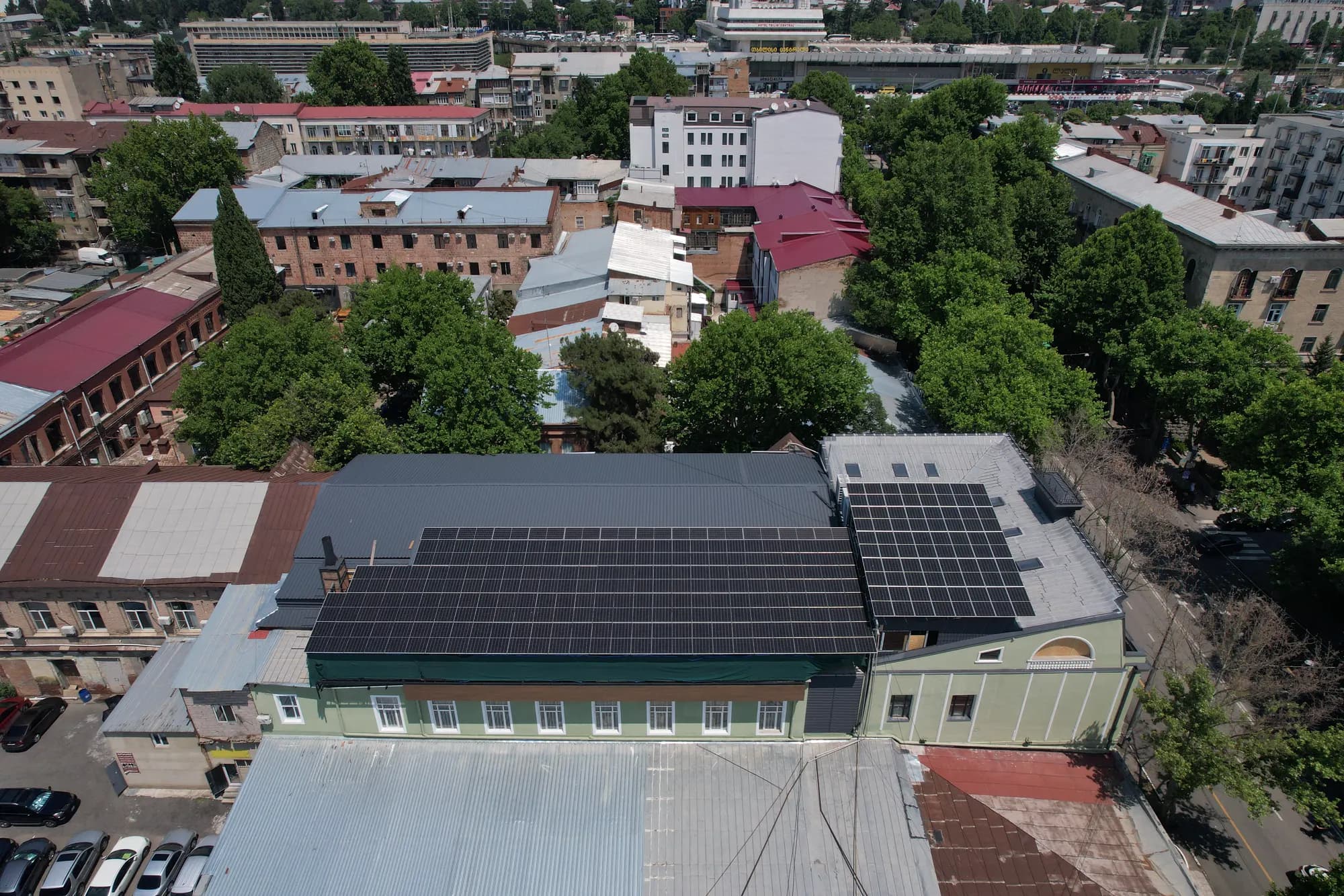 Pensan Georgia-ს მზის ელექტროსადგური, 91.6 kW, თბილისი