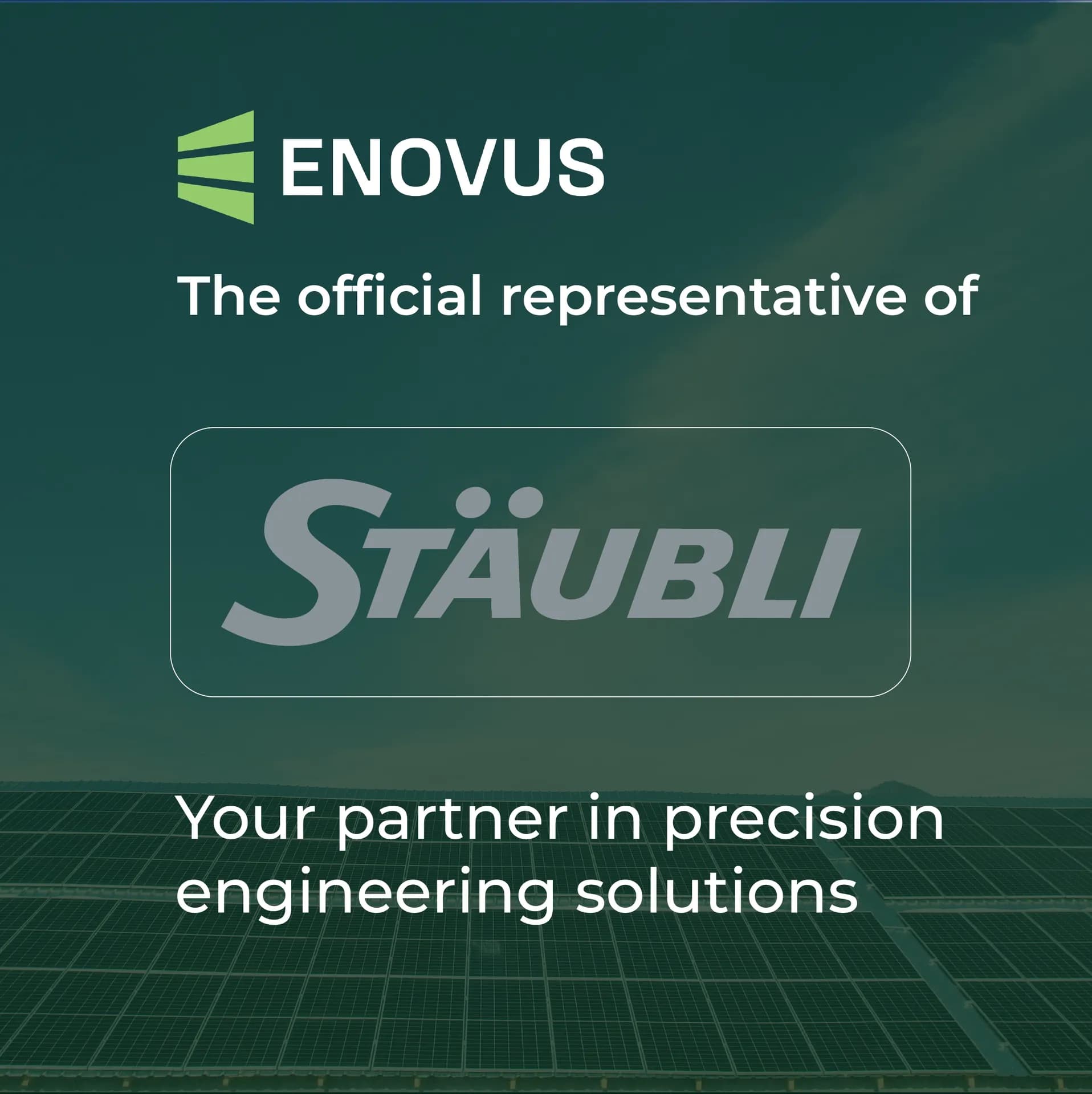 ENOVUS: Stäubli-ის ავტორიზებული დისტრიბუტორი საქართველოსა და სომხეთში